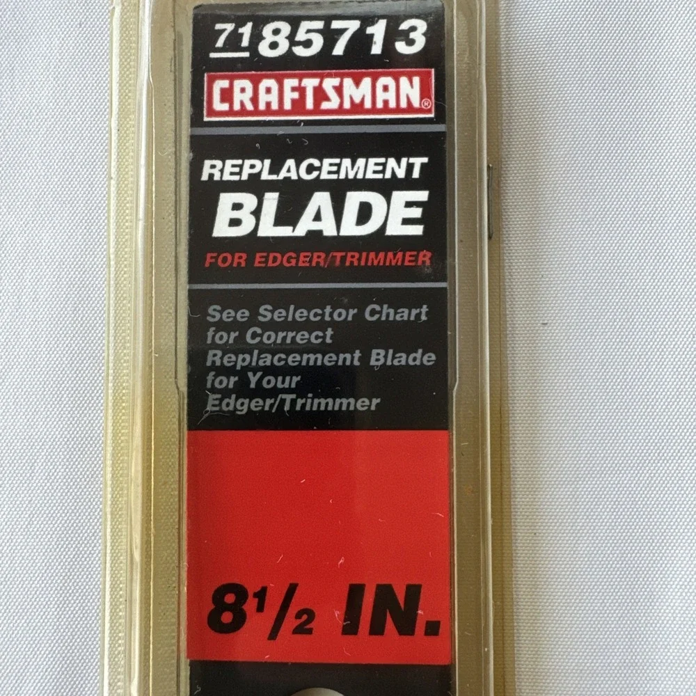 Sears Craftsman 71‎ 85713 8 1/2 inch Edger Trimmer Blade  New In Package